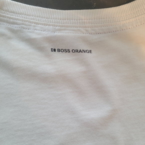Mens Hugo Boss t-shirt. Boss Orange, quality thick cotton New York design - Picture 6 of 6